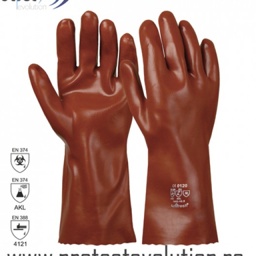 MANUSI DE PROTECTIE VINYL BROWN