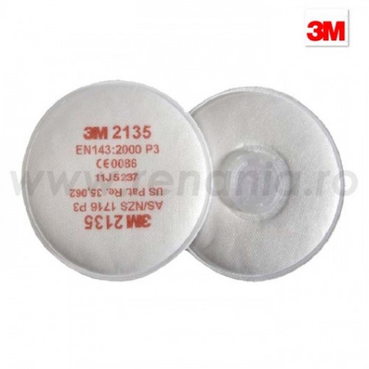 FILTRE DE PROTECTIE RESPIRATORIE IMPOTRIVA PARTICULELOR DE TIP P3 3M FILTRE DE PROTECTIE RESPIRATORIE IMPOTRIVA PARTICULELOR DE TIP P3 3M