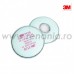 FILTRE DE PROTECTIE RESPIRATORIE IMPOTRIVA PARTICULELOR DE TIP P3 CU CARBUNE ACTIV, 3M