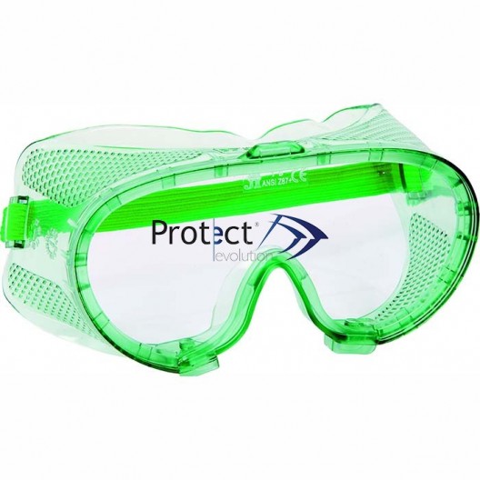 OCHELARI DE PROTECTIE TIP GOGGLE, AERISIRE DIRECTA