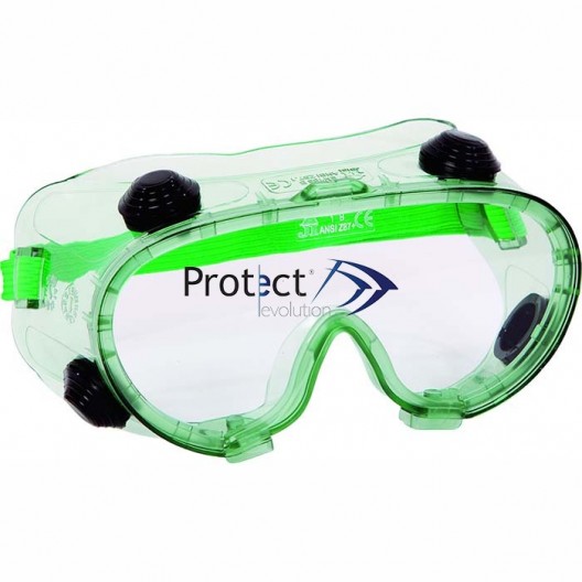 OCHELARI DE PROTECTIE TIP GOGGLE, AERISIRE INDIRECTA