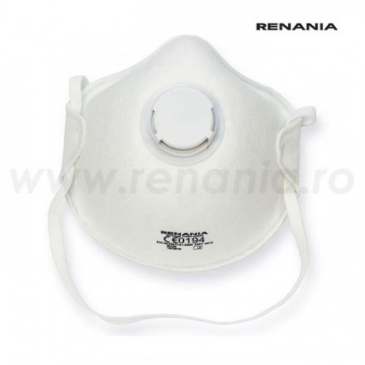 SEMIMASCA DE PROTECTIE RESPIRATORIE TIP CUPA, FFP1 NR D CU SUPAPA SEMIMASCA DE PROTECTIE RESPIRATORIE TIP CUPA, FFP1 NR D CU SUPAPA